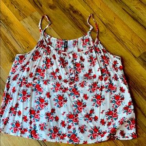 H&M floral tank top